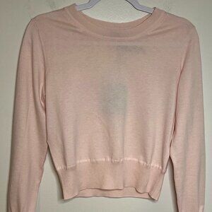 Naadam Crewneck sweater in peach color size S